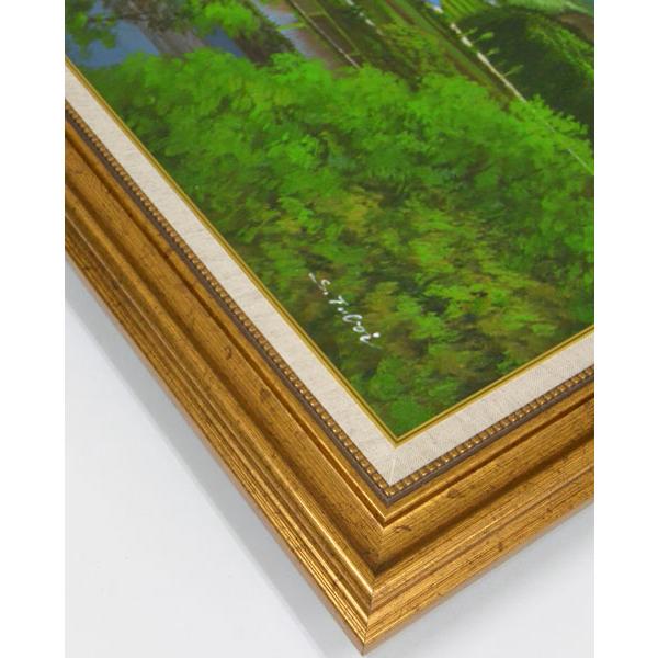 絵画油絵F10 信濃の里 坪井志朗画 : 大瑠堂 - 通販 - Yahoo!ショッピング