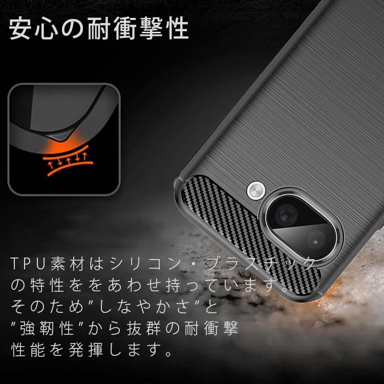 Google Pixel 9a ケース pixel9a カーボン調 薄型 耐衝撃 ソフト