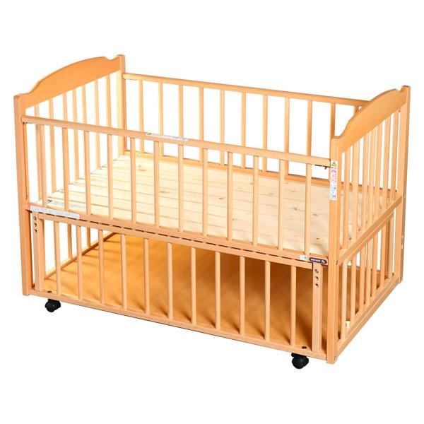 サワベビー 日本製ロングユースベッド D型ジョルノ ナチュラル 澤田