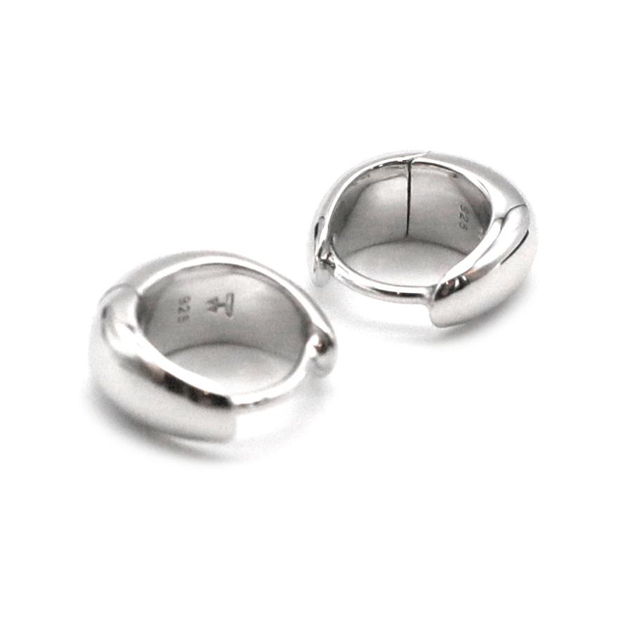 TOM WOOD（トムウッド） フープピアス スターリングシルバー アイス