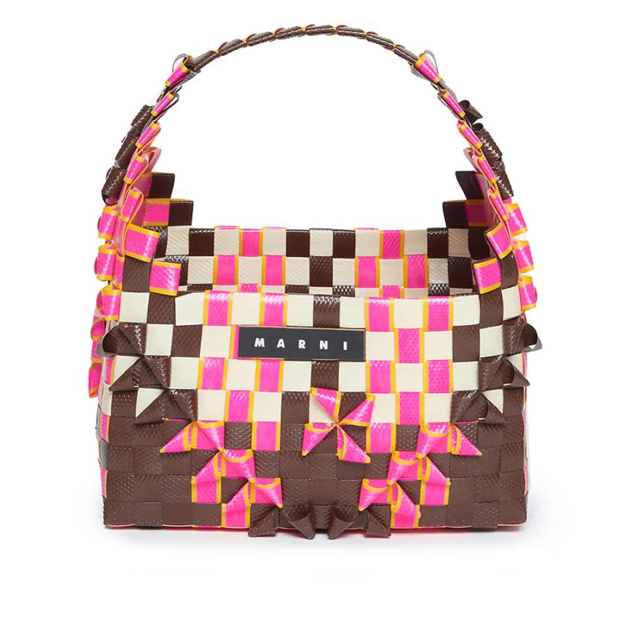 MARNI（マルニ） クリアランス かごバッグ レインボーバッグ