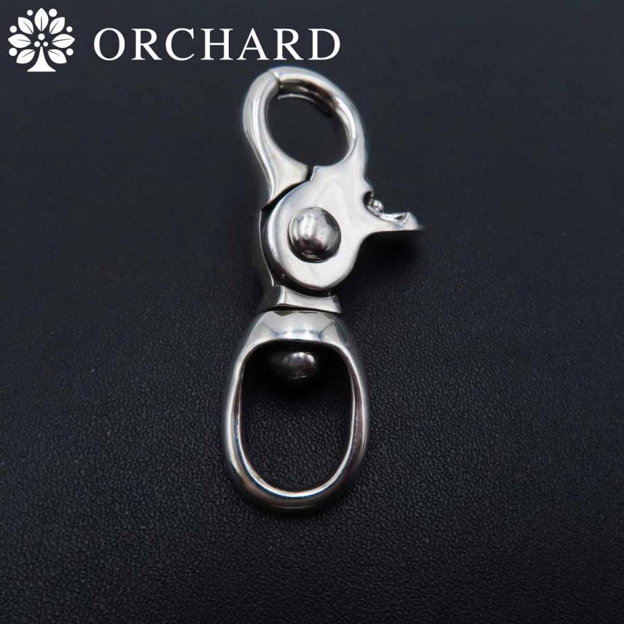 シルバー925 キーリング キーチェーン キーホルダー フローラルクロス