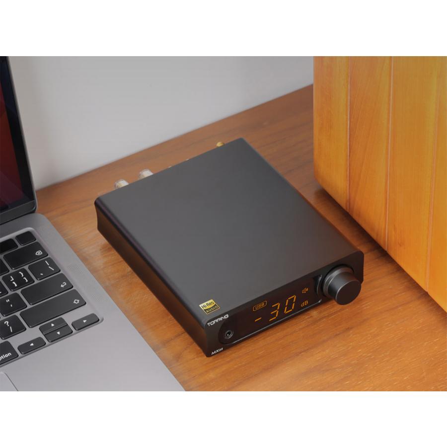 TOPPING トッピング MX3s クラス D パワーアンプ DAC ヘッドホンアンプ