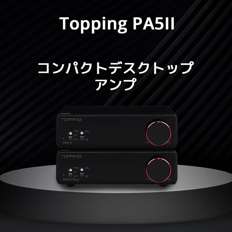 1年保証 Topping PA5 II フルバランス クラスD パワーアンプ