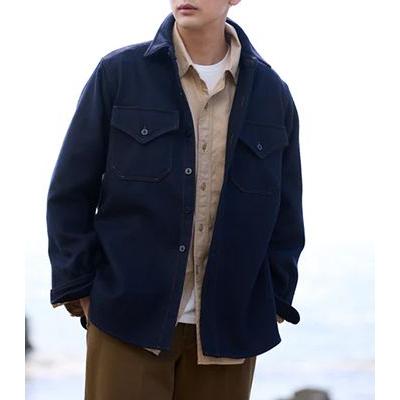 Pherrow's（フェローズ） ウールメルトン Chief Petty Officer シャツ