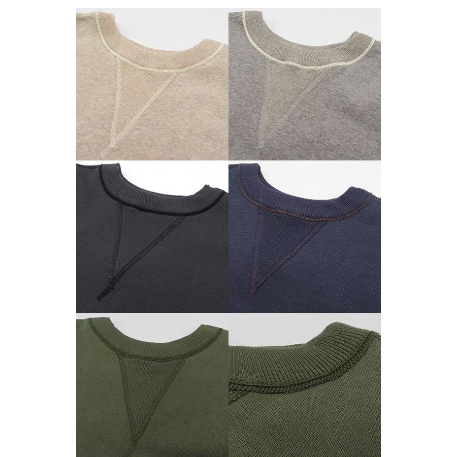 WAREHOUSE（ウエアハウス） 吊編み両Vガゼットクルースウェット