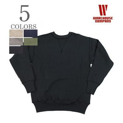 WAREHOUSE（ウエアハウス） 吊編み両Vガゼットクルースウェット