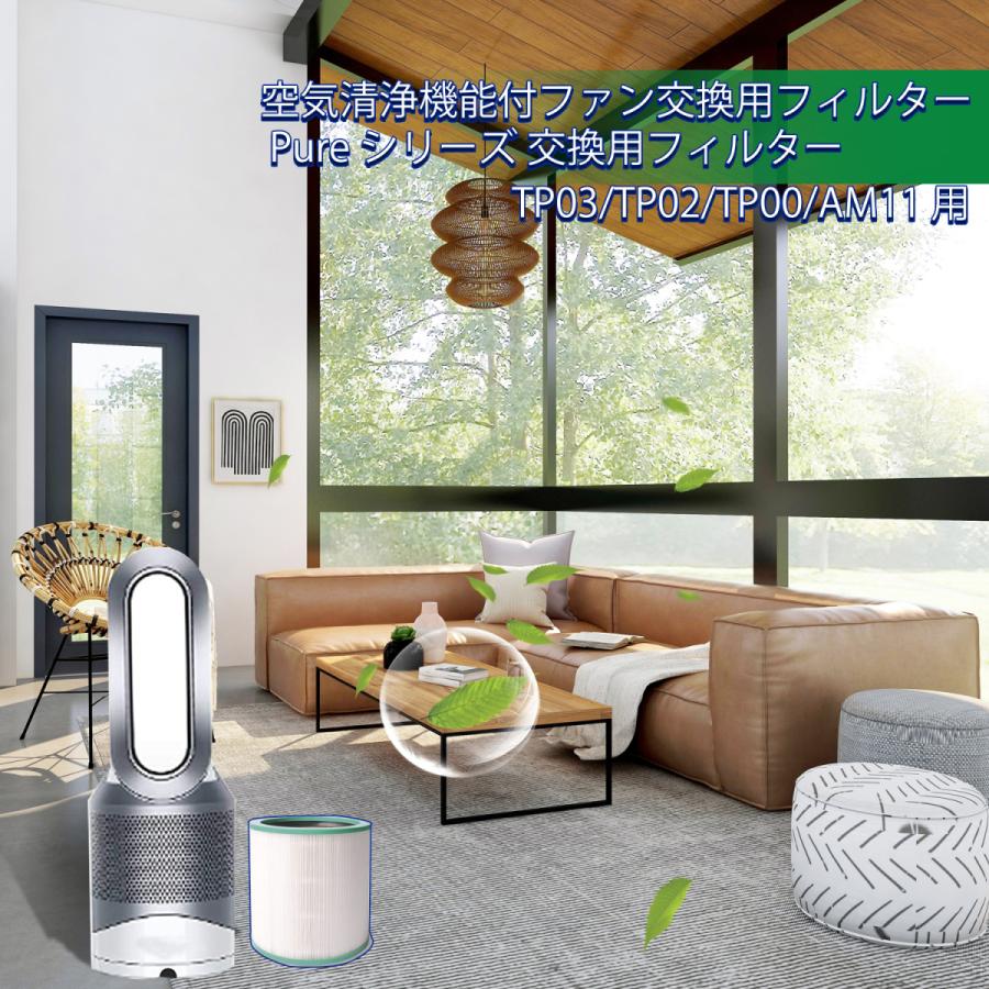 Dyson（ダイソン） 空気清浄機能付ファン 交換用フィルター 交換用
