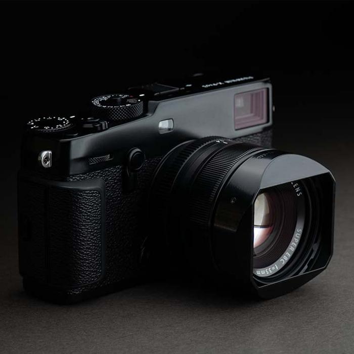 スクエアフード FUJIFILM XF35mmF1.4専用 角型アルミフード