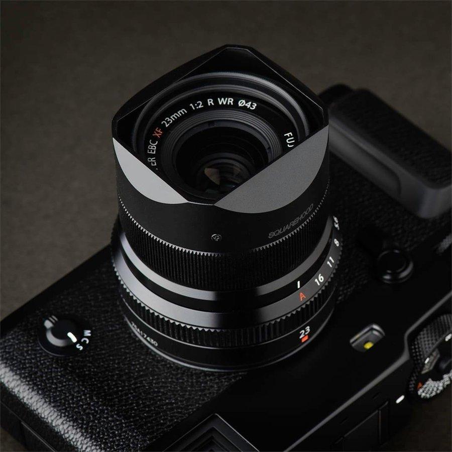 スクエアフード FUJIFILM XF23mmF2 | XF35mmF2専用 角型アルミフード
