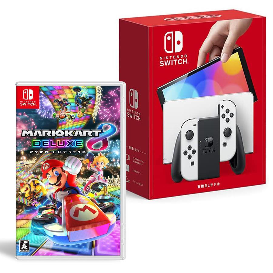 Nintendo Switch [本体＋ソフトセット購入] 有機ELモデル ホワイト ＋