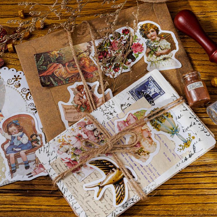 即日出荷 4種類素材 詰め合わせ セット ヴィンテージ コラージュ素材