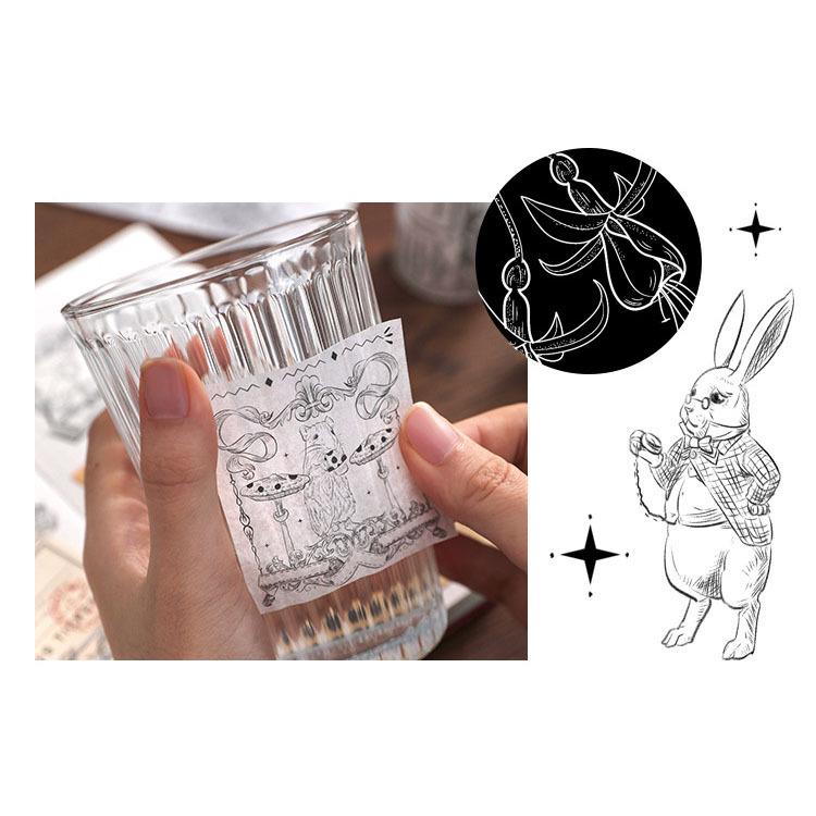 即日出荷 珍しい 幅広6cm マスキングテープ ヴィンテージ 海外 外国