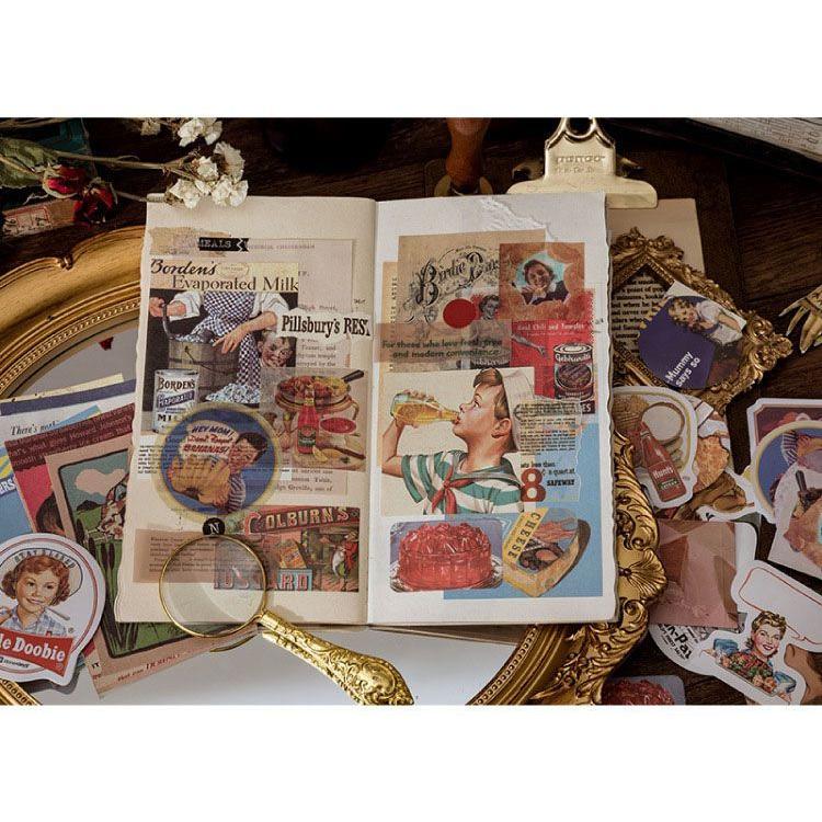 即納 贅沢なコラージュ素材 詰め合わせ セット 4種素材入り フレーク