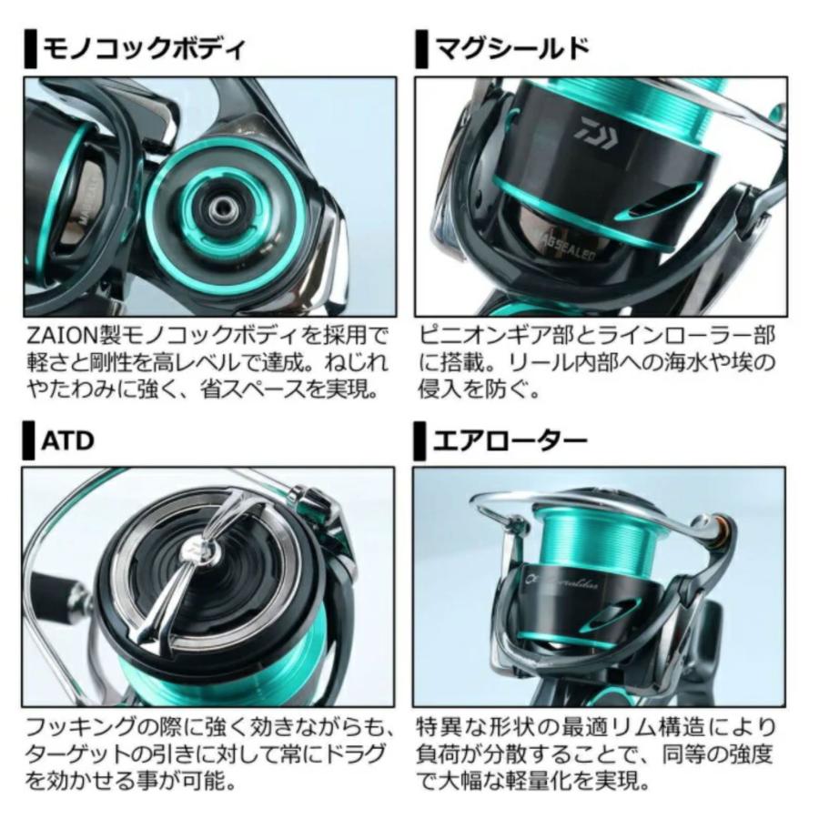 DAIWA（ダイワ） 21 エメラルダス エア FC LT2500S スピニングリール