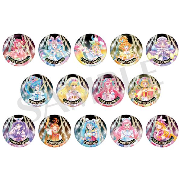 全プリキュア 20th Anniversary LIVE！】ホログラム缶バッジ : ぷらり
