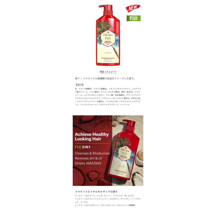 Old Spice（オールドスパイス） 2 In 1 Shampoo & Conditioner 650ml