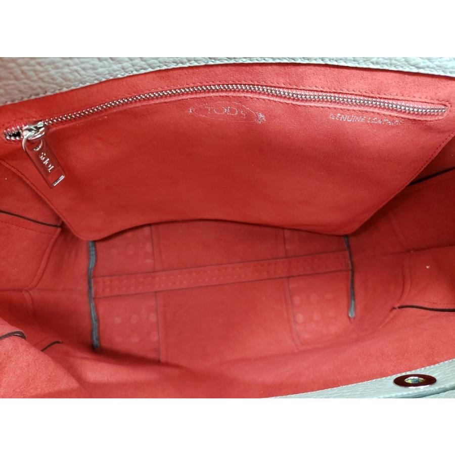 TOD'S（トッズ） 【極美品】 【トッズ】 ウェーブ トートバッグ