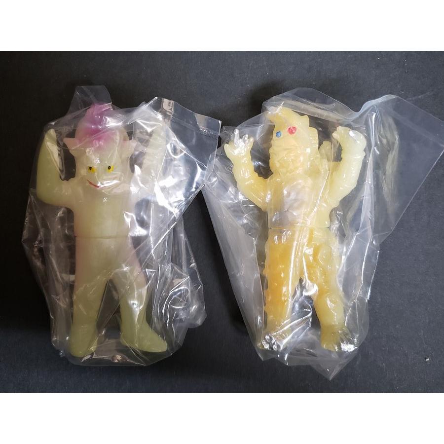 ソフビ 怪獣軒 シルバー仮面ミニシリーズ チグリス星人 インバス星人 2