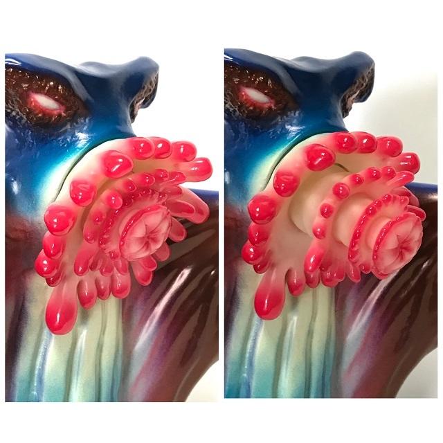 ソフビ ドリームロケット 仮面の忍者赤影シリーズ 山蛭怪獣ギロズン