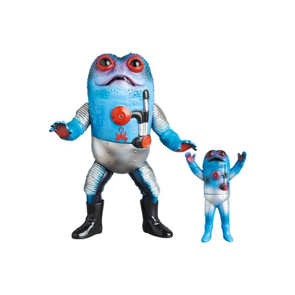 東映レトロソフビコレクション メディコムトイ ガマボイラー(新色)+