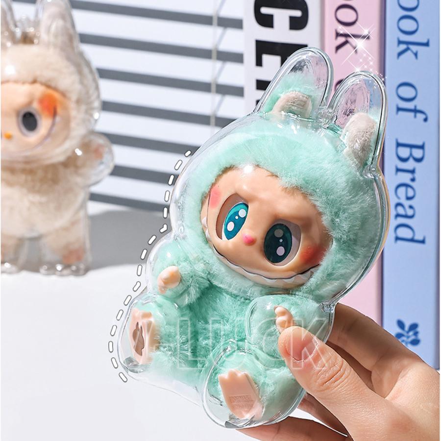ラブブ ドールケース クリアケース ラブブ収納 保護ケース LABUBU 1234