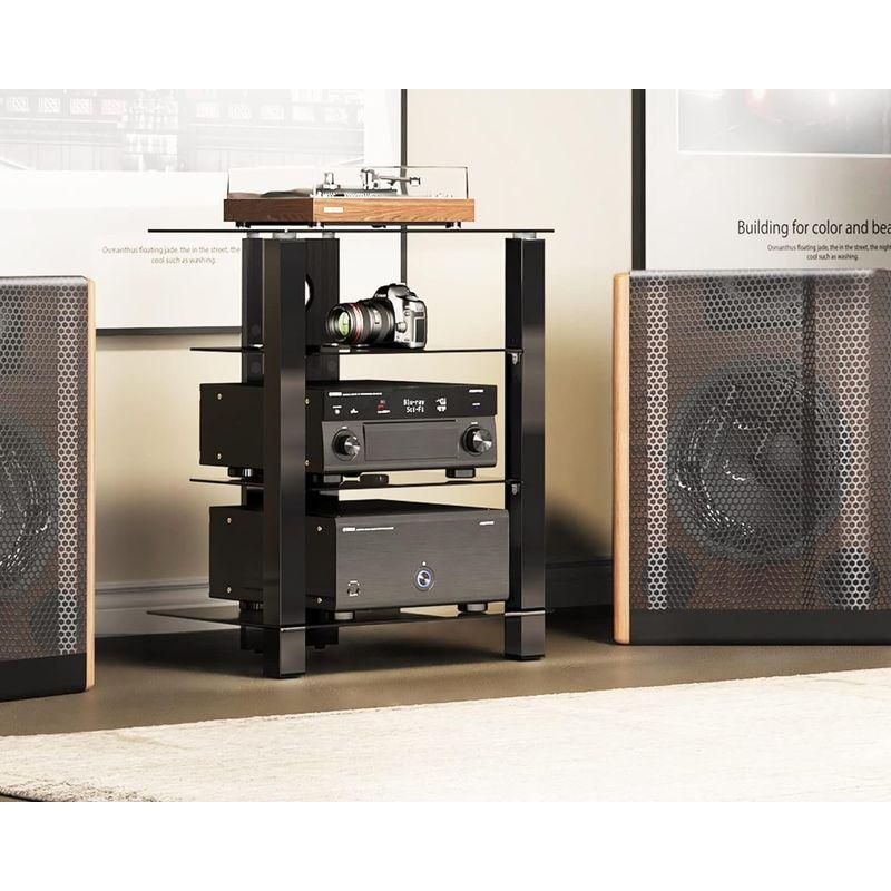 FITUEYES オーディオラック アンプラック パワーアンプキャビネット