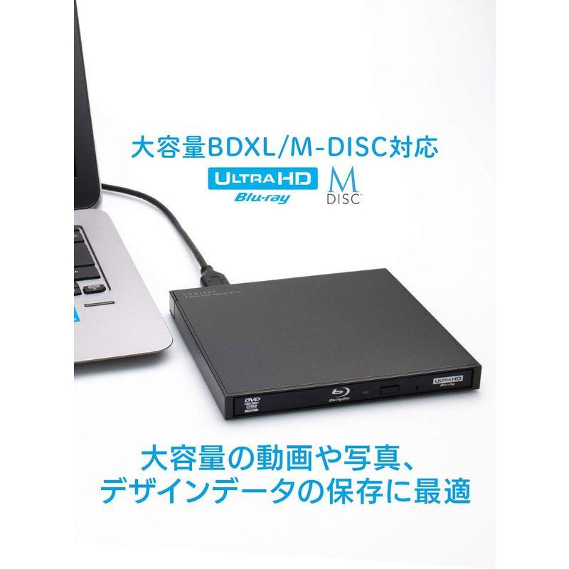 ロジテック ブルーレイドライブ 外付け Win/Mac 対応 USB-A/USB-C Type