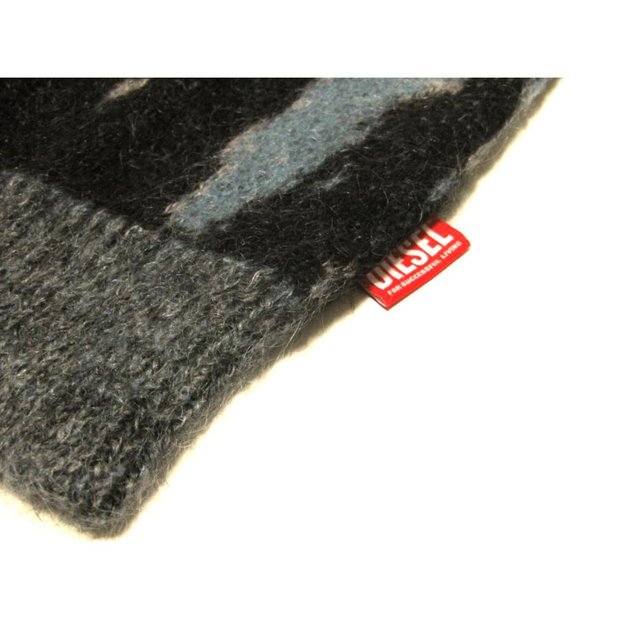 DIESEL（ディーゼル） 売り尽くし！ DIESEL Gジャン柄 モヘア混 丸首