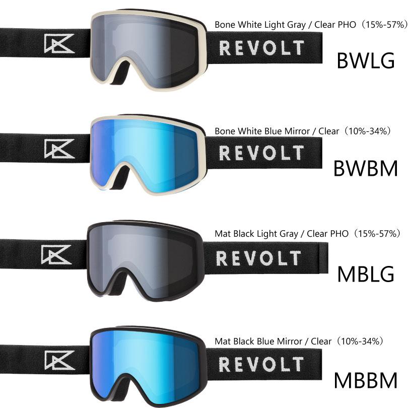 anon リボルト ゴーグル フラットライトフレーム 調光レンズ REVOLT