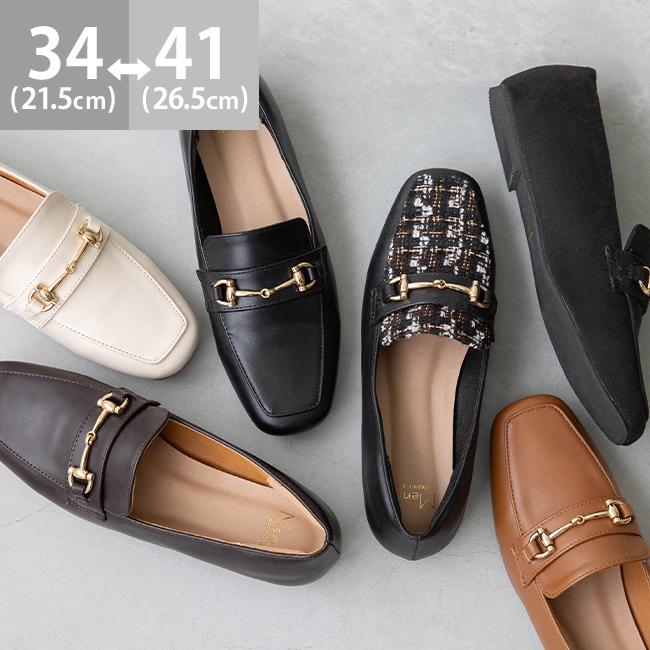 menue（メヌエ） ローファー レディース ビットローファーパンプス