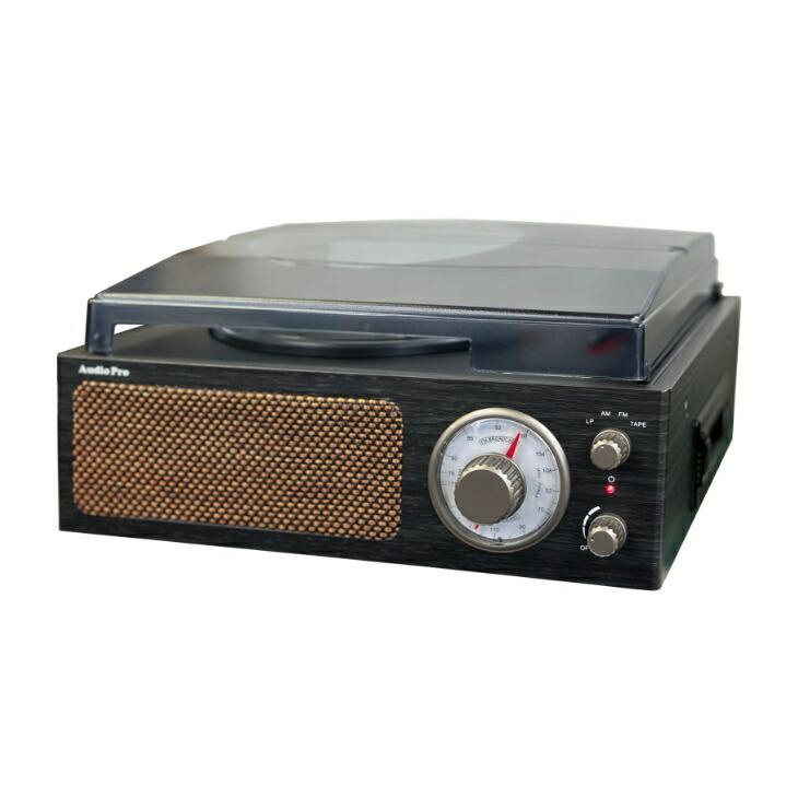 山善（YAMAZEN） レコードプレーヤー 昭和レトロ 簡単 コンパクト