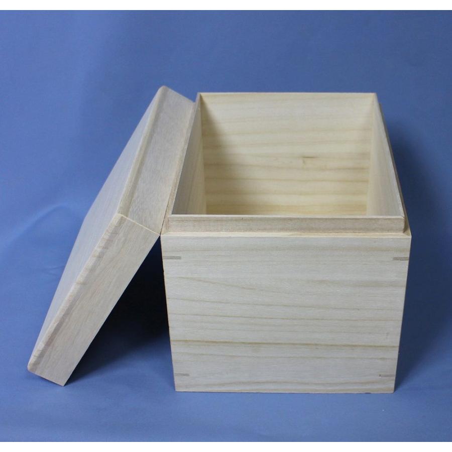 桐箱 L カメラ用 小物入れ 日本製 総桐 収納 木箱 桐 小物 ひな人形