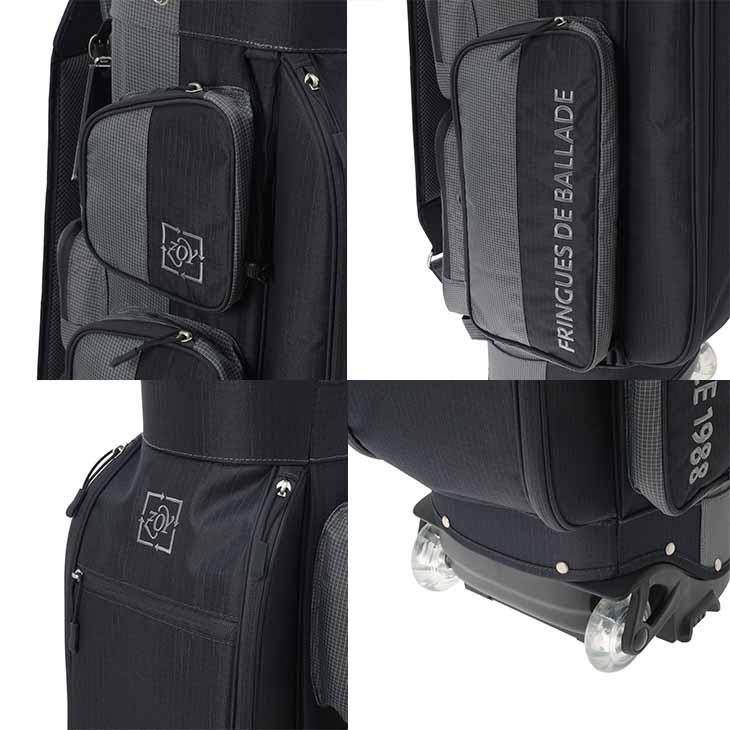 ZOY（ゾーイ） キャディバッグ UNISEX R-PET キャスター式キャディ