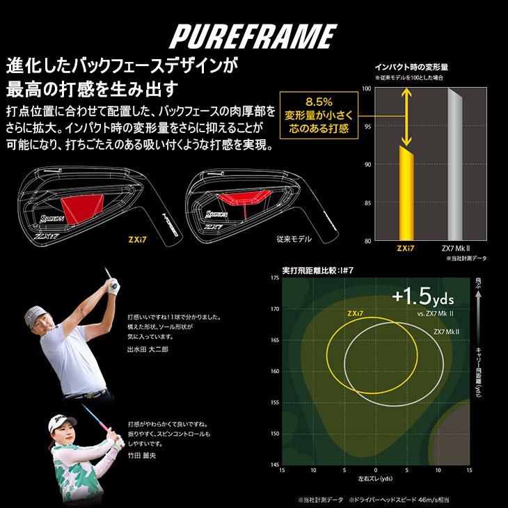 ZXi 【数量限定】SRIXON ZXi7 ブラッククロム アイアン6本セット(5I-PW