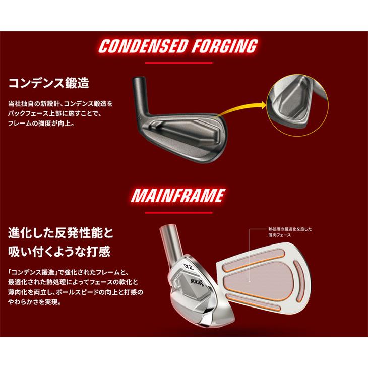 ZX（スリクソン） SRIXON ZXi5 アイアン6本セット(5I-PW) 右用 2024年