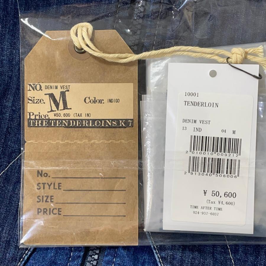 TENDERLOIN（テンダーロイン） TENDERLOIN DENIM VEST INDIGO デニム