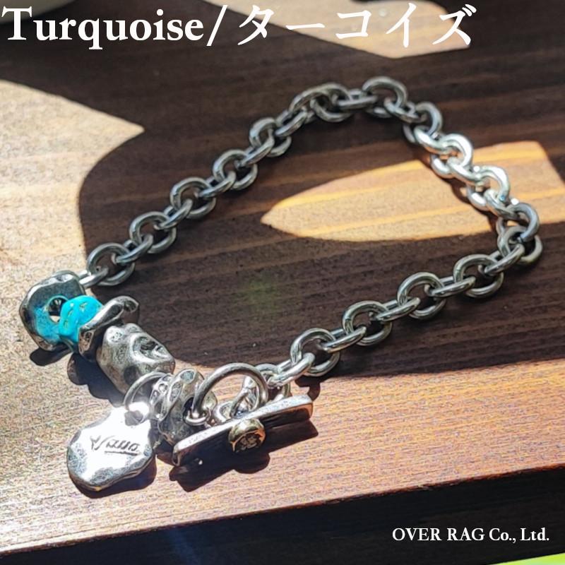 ビンテージデザインオールドパール/アメリカンターコイズブレスレット