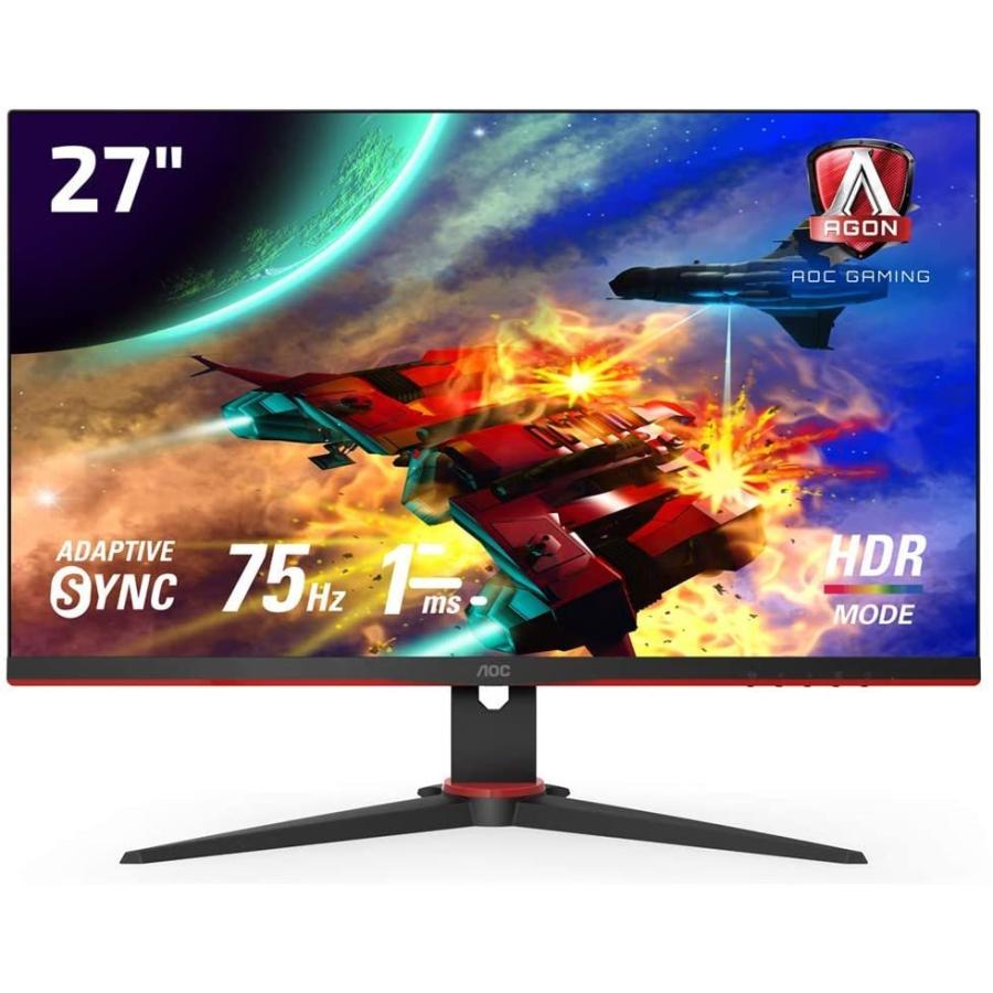 AOC ゲーミング液晶モニター 27G2E5/11 (27インチ/フルHD/IPS/応答速度