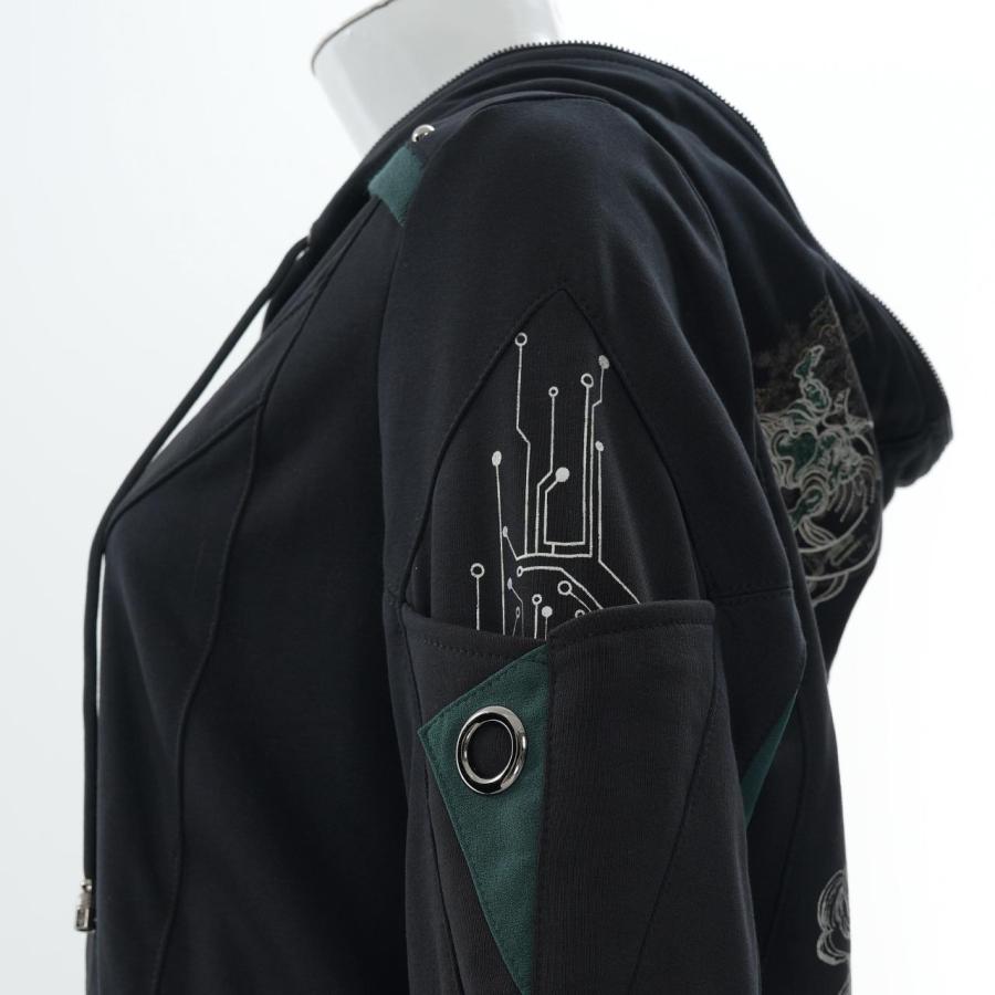 風神雷神zipパーカー : OZZ ON JAPAN - 通販 - Yahoo!ショッピング