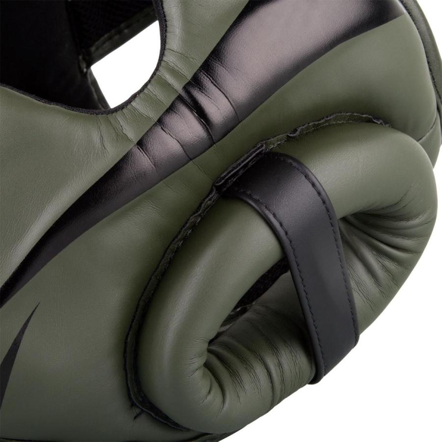 VENUM ヘッドガード ELITE HEADGEAR （カーキ×ブラック） //ボクシング