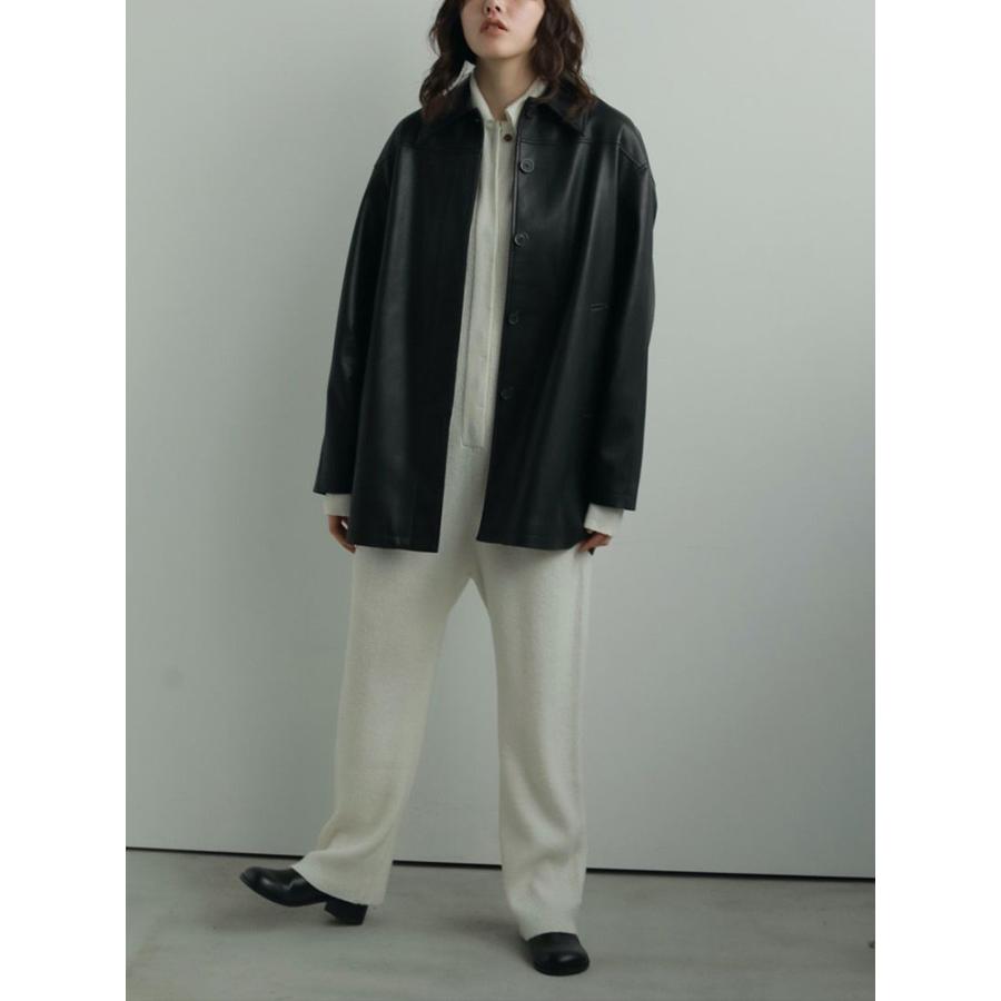 anuke（アンヌーク） 即日発送 Ecoleather Over Jacket 62520105