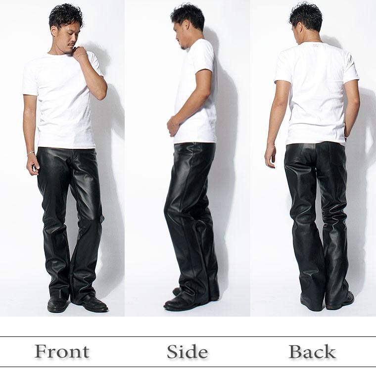 Schott N.Y.C（ショット） Schott ブーツカット レザーパンツ 604