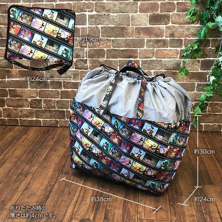 レジかごバッグ 保冷 マルシェバッグ ディズニーミッキーマウス 大人の