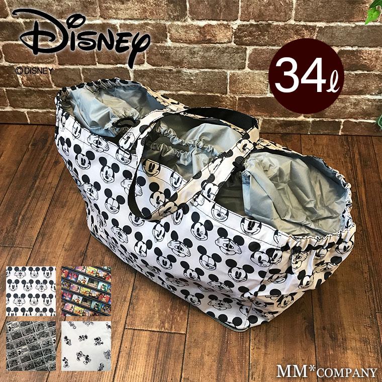 レジかごバッグ 保冷 マルシェバッグ ディズニーミッキーマウス 大人の