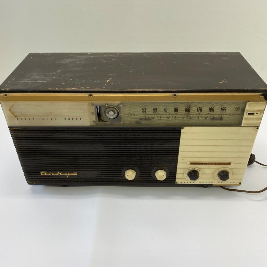 オンキョー ONKYO 真空管ラジオ ラジオ レトロ家電 ビンテージ