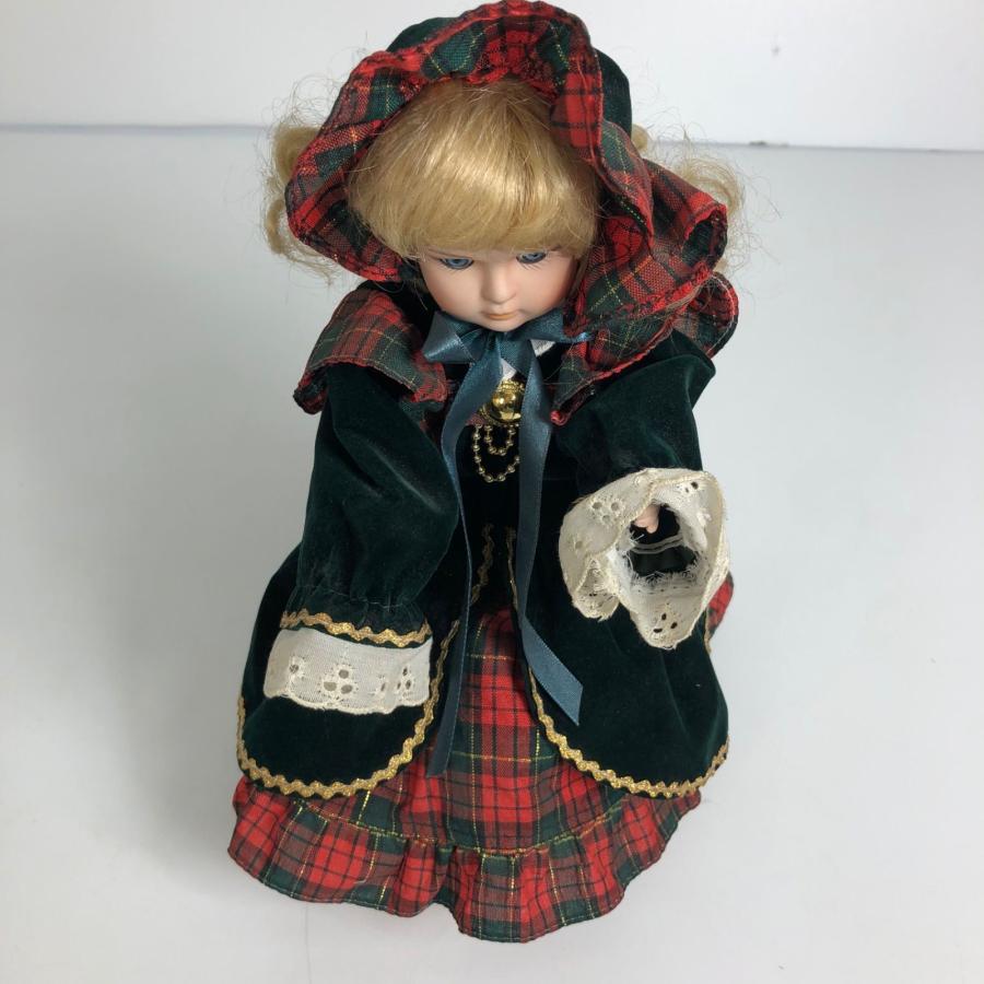 アンティークドール 動く 西洋風 オルゴール付き ビスクドール風