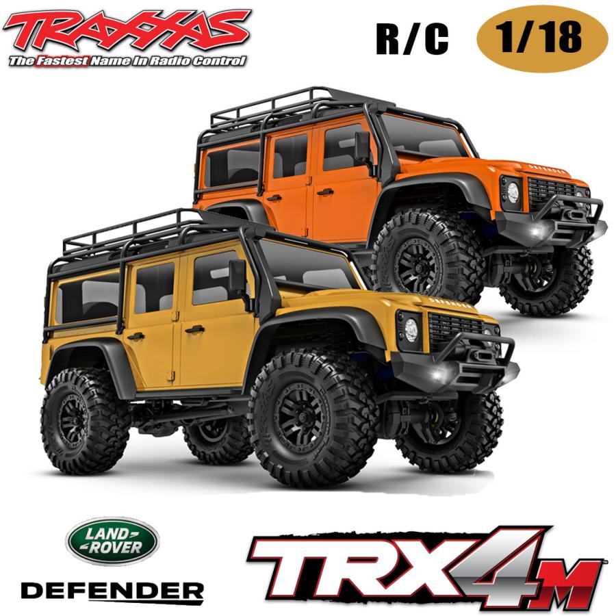 在庫限り！】TRAXXAS トラクサス 1/18 ラジコン「TRX-4 M」Land Rover