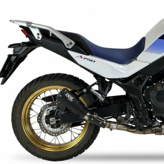 XL750 トランザルプ スリップオンマフラー RACE XTREM ブラック E