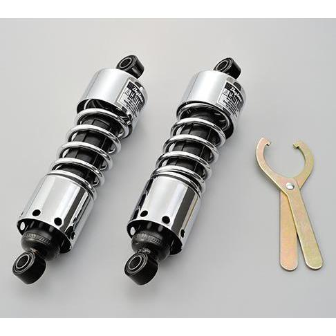 デイトナ ローダウン リア サスペンション リアショック クローム